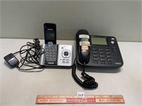 VTECH CORDLESS PHONE WITH UNIDEN HOME PHONE