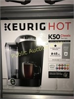 KEURIG $185 RETAIL K50 SINGLE SERVE COFFE MAKER