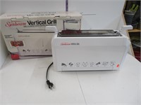 Vertical griller, like new