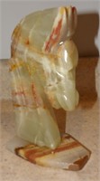 Single Marble Horse Bookend