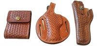 Brown Leather Holsters