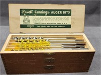 Stanley  / Russell Jennings Auger Bits. SET NO.