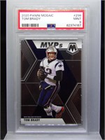 Tom Brady 2020 Mosaic PSA 9