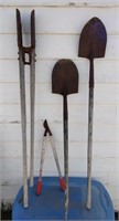 Post Hole Digger-Pruners-Shovels