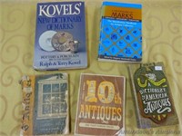 5 Books, Disctionary of Marks, Vintage Price Guide