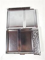 VINTAGE Cigarette Case Holder w/Built-In Lighter