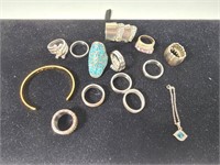 GUC Assorted Brands Rings & Jewelry (x14pcs)