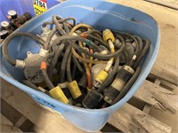 Bin Of Electrical Plugs