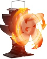 Signstek Heat Powered Wood Stove Fan ST-145 Plus f