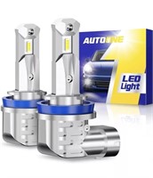 AUTOONE H11 LED Bulbs, H8/H9/H16 LED Lights Plug a