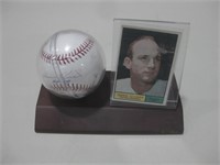 Harmon Killebrew Card & Autographed Ball No COA