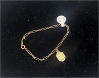 10K Gold Bracelet - 7” Approximately 3.1g