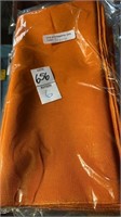 6 Cloth Napkins Orange
