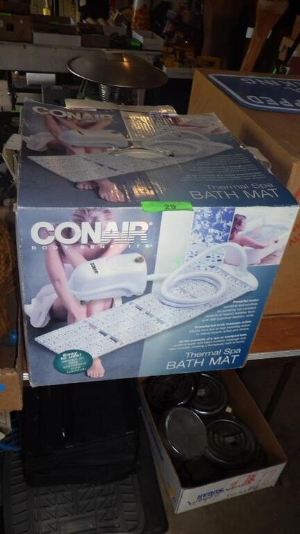 CONAIR THERMAL SPA BATH MAT (UNTESTED)