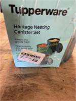 3ct Tupperware Nesting container set
