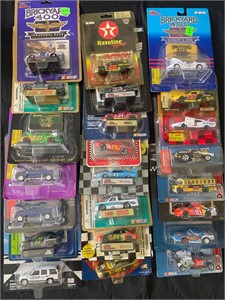 Assorted NASCAR die-cast cars