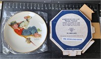 Norman Rockwell Collector plate spring