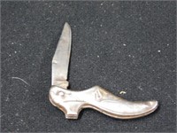 Ladies antique shoe pocket knife, blade marked