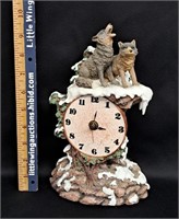 Decorative Wolf Clock-Working