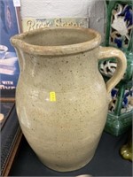 Large Contemporary Stoneware Pitcher