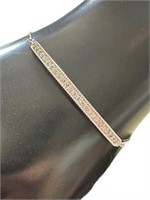 14kt Gold Brilliant 1/2 ct Diamond Bolo Bracelet