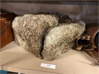rabbit fur hat American Classics size large