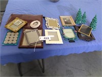 Picture Frames, Decorative Trees