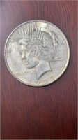 1923-D Peace silver dollar