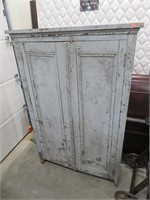 Old cherry cupboard top, 38" x 59" x 12"