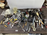 Large Lot of Kitchen Tools