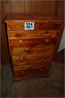 3 Draw Cedar Chest 28x18x43.5"