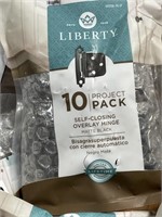 LIBERTY 10PK OVERLAY HINGE RETAIL $40