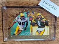 COMMEMORATIVE SUPER BOWL XXXI TRADING CARD