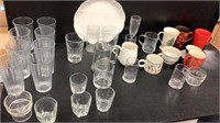 Drinking Glasses, Shot Glasses, coffee Cups etc