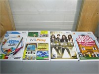 Lot of Four Nintendo Wii Games, Sing It, Wii Play