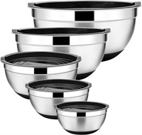 Stainless Steel Mixing Bowls Set of 5