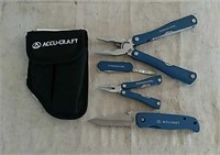New 5 pc. Accu-Craft Knife set
