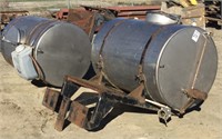 Set of (2) 200 Gallon Stainless Steel Side Tanks