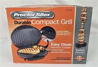 New Proctor Silex Durable Compact Grill