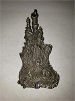 RAWCLIFFE PEWTER "KING'S TOWER" AMULET