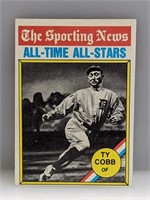 1976 Topps All Time All Stars Ty Cobb Tigers HOF
