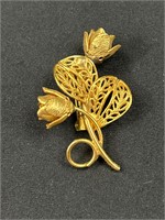 Vintage Goldtone brooch