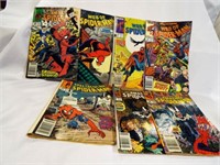 1988 1989 & 1990 (3) Web Of Spider-Man Comic Books