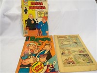 1973 Popeye Comic Book 1976 Richie Rich Comic