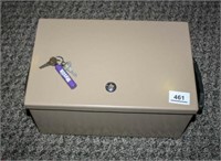 Locking Metal Box with Key