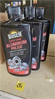 3x Busch Super Shine Aluminum Polish 3/16 Oz