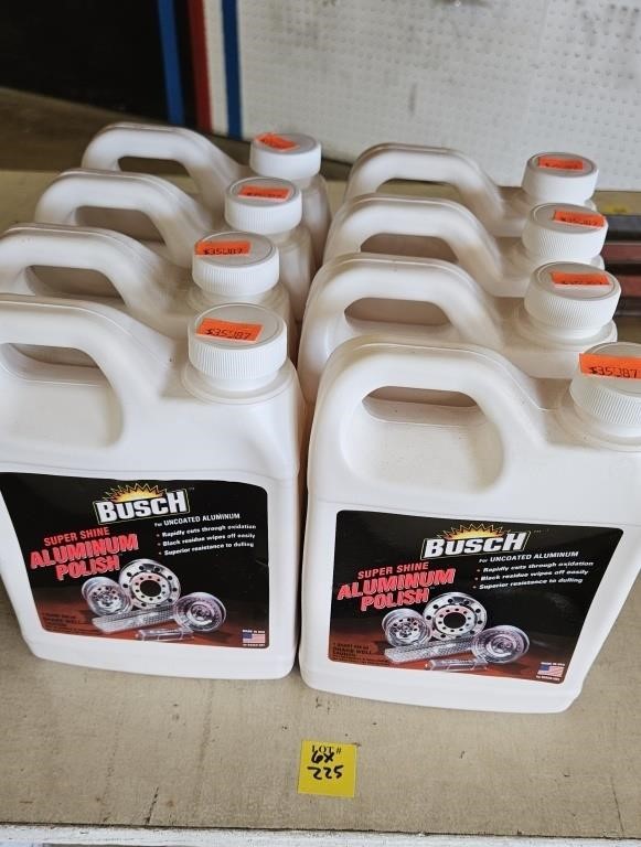 8x Busch Super Shine Aluminum Polish quart