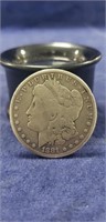 (1) 1881 Silver One Dollar Coin