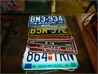 LICENSE PLATES