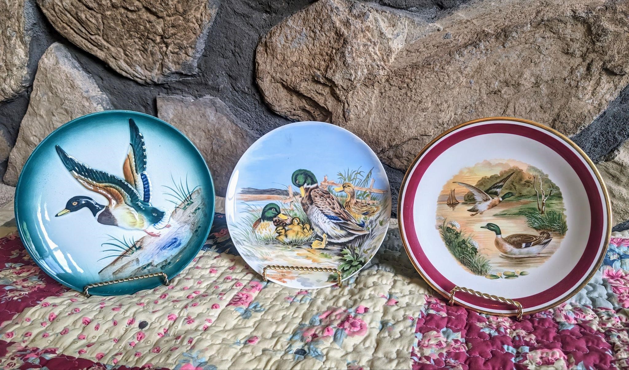 Nice Decorative Mallard Duck Plates